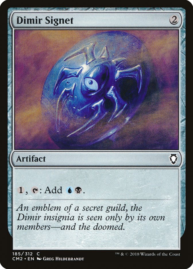 Dimir Signet [Commander Anthology Volume II] - The Mythic Store | 24h Order Processing