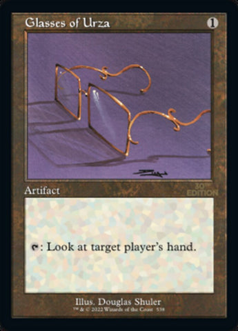 Glasses of Urza (Retro) [30th Anniversary Edition] - The Mythic Store | 24h Order Processing