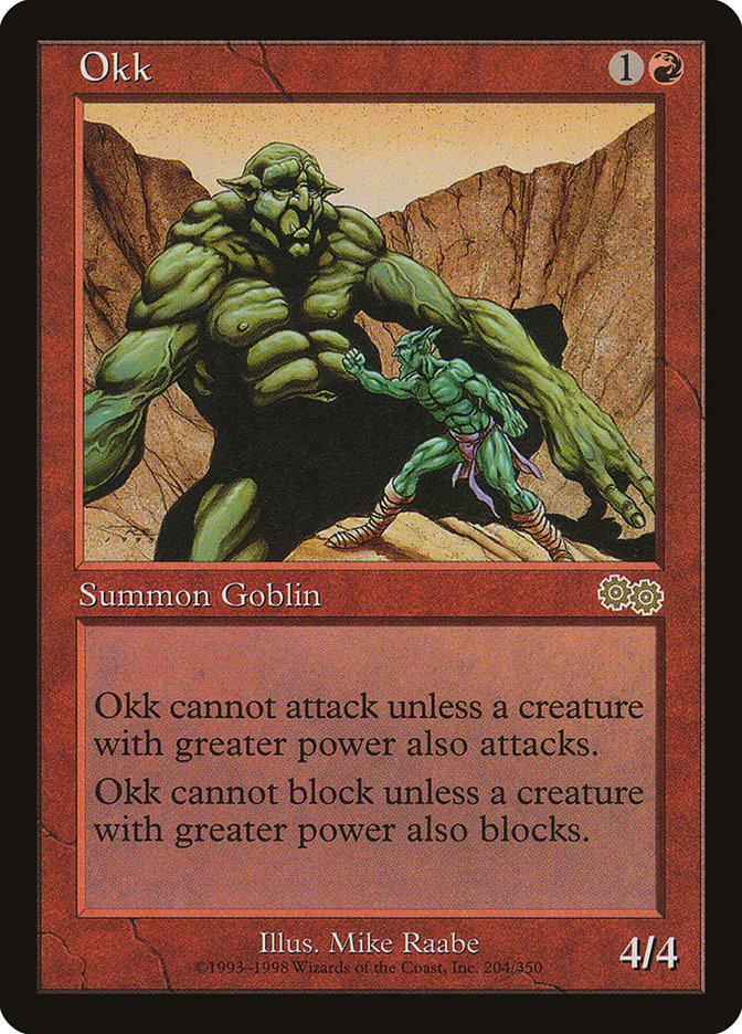 Okk [Urza's Saga] - The Mythic Store | 24h Order Processing