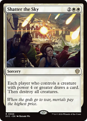 Shatter the Sky [Lorwyn Eclipsed Commander] - The Mythic Store | 24h Order Processing