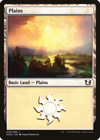 Plains (38) [Duel Decks: Blessed vs. Cursed] - The Mythic Store | 24h Order Processing