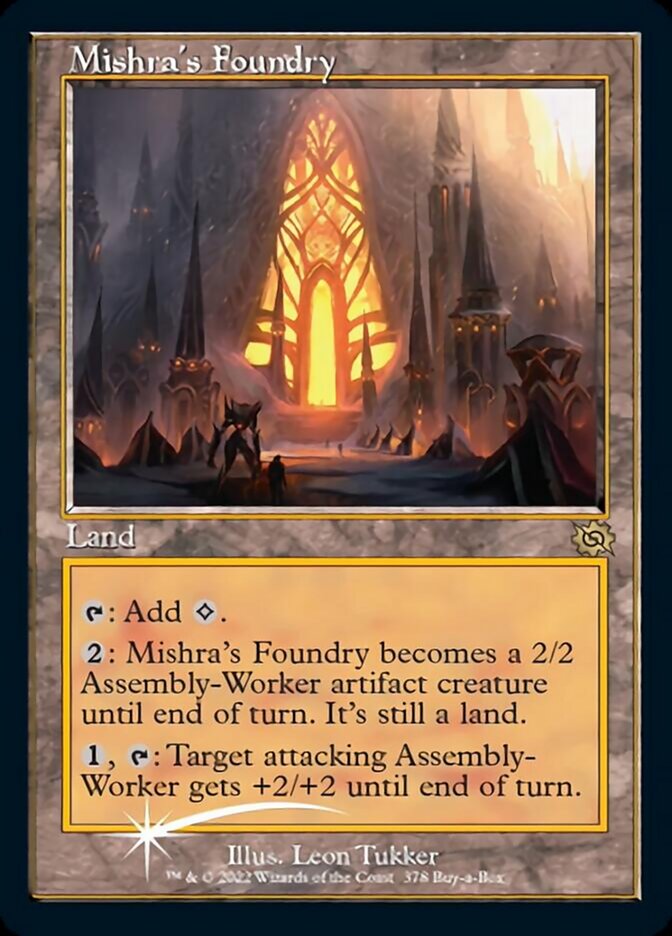 Mishra's Foundry (Retro) (Buy-a-Box) [The Brothers' War] - The Mythic Store | 24h Order Processing