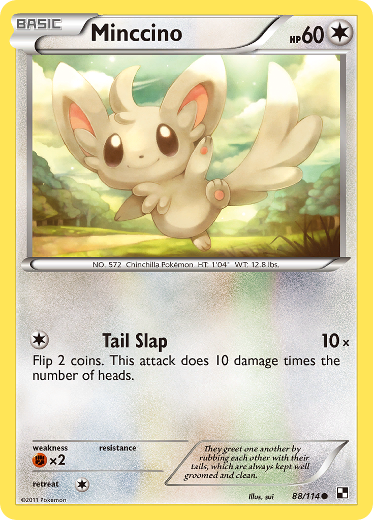 Minccino (88/114) [Black & White: Base Set] - The Mythic Store | 24h Order Processing