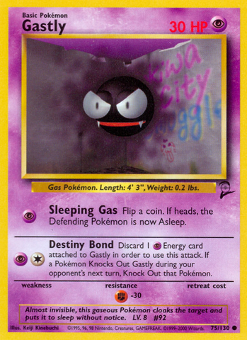Gastly (75/130) [Base Set 2] - The Mythic Store | 24h Order Processing