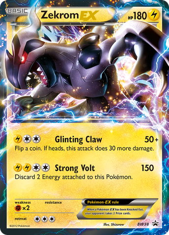 Zekrom EX (BW38) [Black & White: Black Star Promos] - The Mythic Store | 24h Order Processing