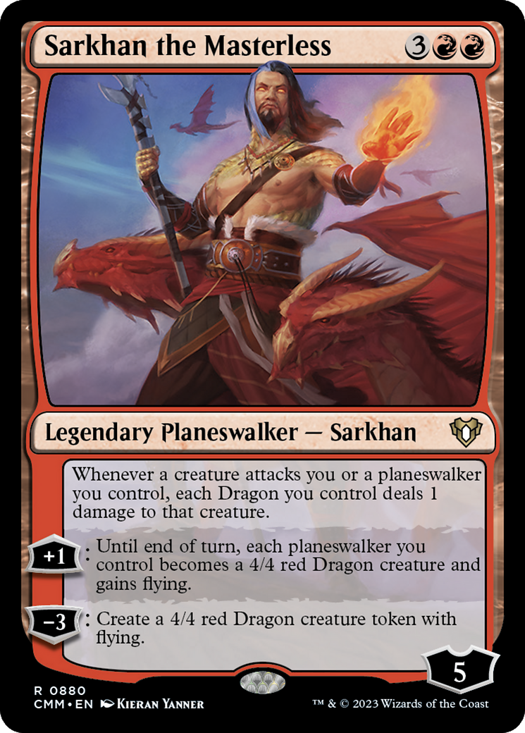 Sarkhan the Masterless [Commander Masters] - The Mythic Store | 24h Order Processing