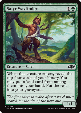 Satyr Wayfinder [Tarkir: Dragonstorm Commander] - The Mythic Store | 24h Order Processing