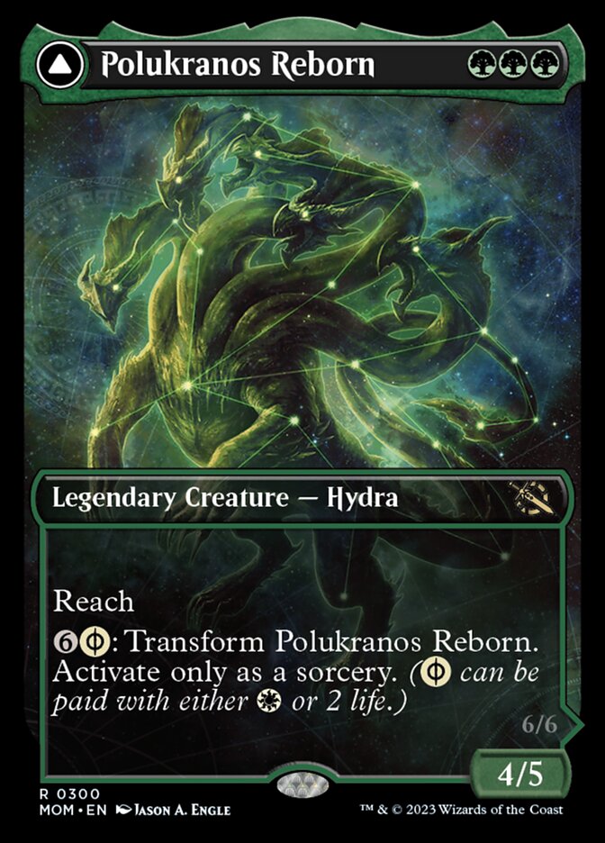 Polukranos Reborn // Polukranos, Engine of Ruin (Showcase Planar Booster Fun) [March of the Machine] - The Mythic Store | 24h Order Processing