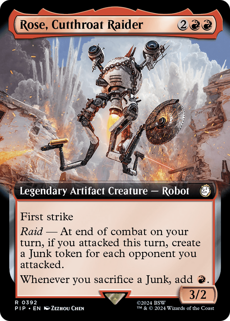 Rose, Cutthroat Raider (Extended Art) [Fallout] - The Mythic Store | 24h Order Processing