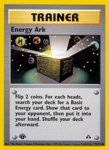 Energy Ark (75/75) [Neo Discovery 1st Edition] - The Mythic Store | 24h Order Processing