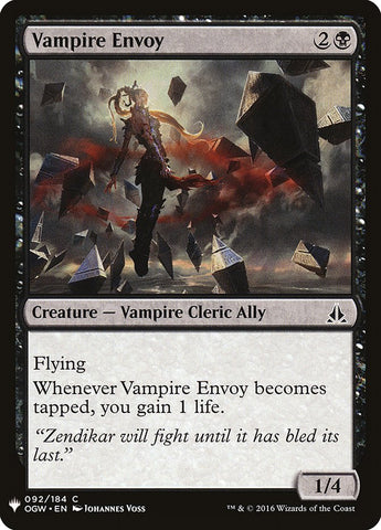 Vampire Envoy [Mystery Booster] - The Mythic Store | 24h Order Processing