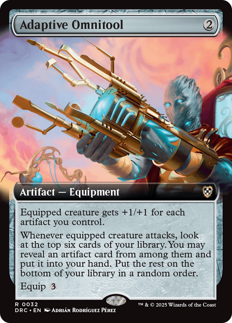 Adaptive Omnitool (Extended Art) [Aetherdrift Commander] - The Mythic Store | 24h Order Processing