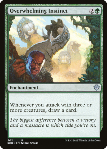 Overwhelming Instinct [Starter Commander Decks] - The Mythic Store | 24h Order Processing