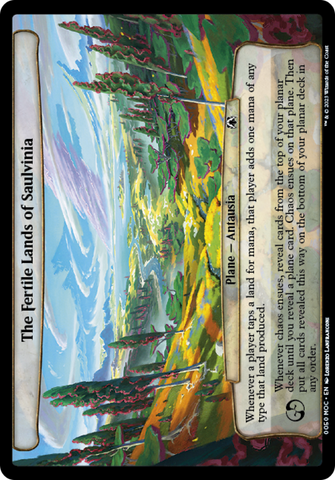 The Fertile Lands of Saulvinia [March of the Machine Commander] - The Mythic Store | 24h Order Processing