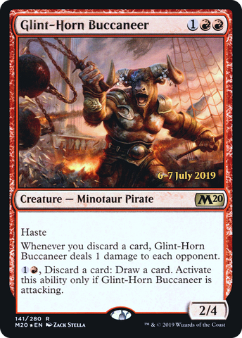 Glint-Horn Buccaneer [Core Set 2020 Prerelease Promos] - The Mythic Store | 24h Order Processing