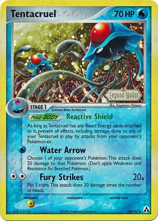 Tentacruel (45/92) (Stamped) [EX: Legend Maker] - The Mythic Store | 24h Order Processing
