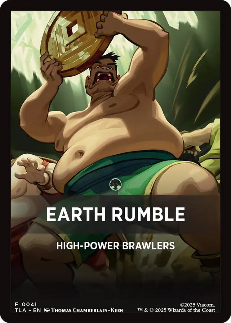 Earth Rumble Theme Card [Avatar: The Last Airbender Tokens] - The Mythic Store | 24h Order Processing