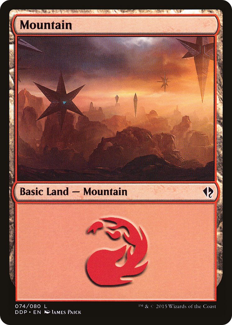 Mountain (74) [Duel Decks: Zendikar vs. Eldrazi] - The Mythic Store | 24h Order Processing