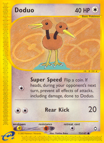 Doduo (73/147) [Aquapolis] - The Mythic Store | 24h Order Processing