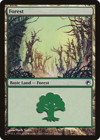 Forest (247) [Scars of Mirrodin] - The Mythic Store | 24h Order Processing