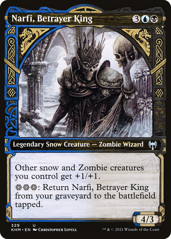 Narfi, Betrayer King (Showcase) [Kaldheim] - The Mythic Store | 24h Order Processing