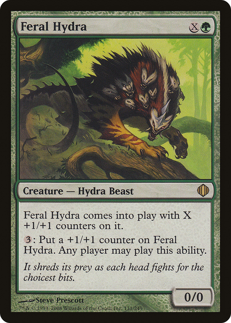 Feral Hydra [Shards of Alara] - The Mythic Store | 24h Order Processing