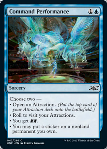 Command Performance [Unfinity] - The Mythic Store | 24h Order Processing