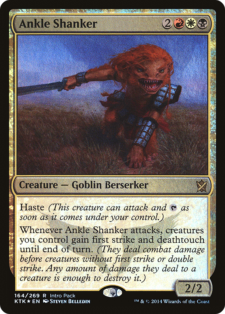 Ankle Shanker (Intro Pack) [Khans of Tarkir Promos] - The Mythic Store | 24h Order Processing