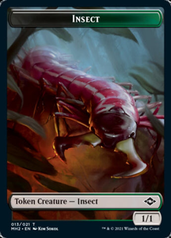 Insect // Treasure (21) Double-Sided Token [Modern Horizons 2 Tokens] - The Mythic Store | 24h Order Processing