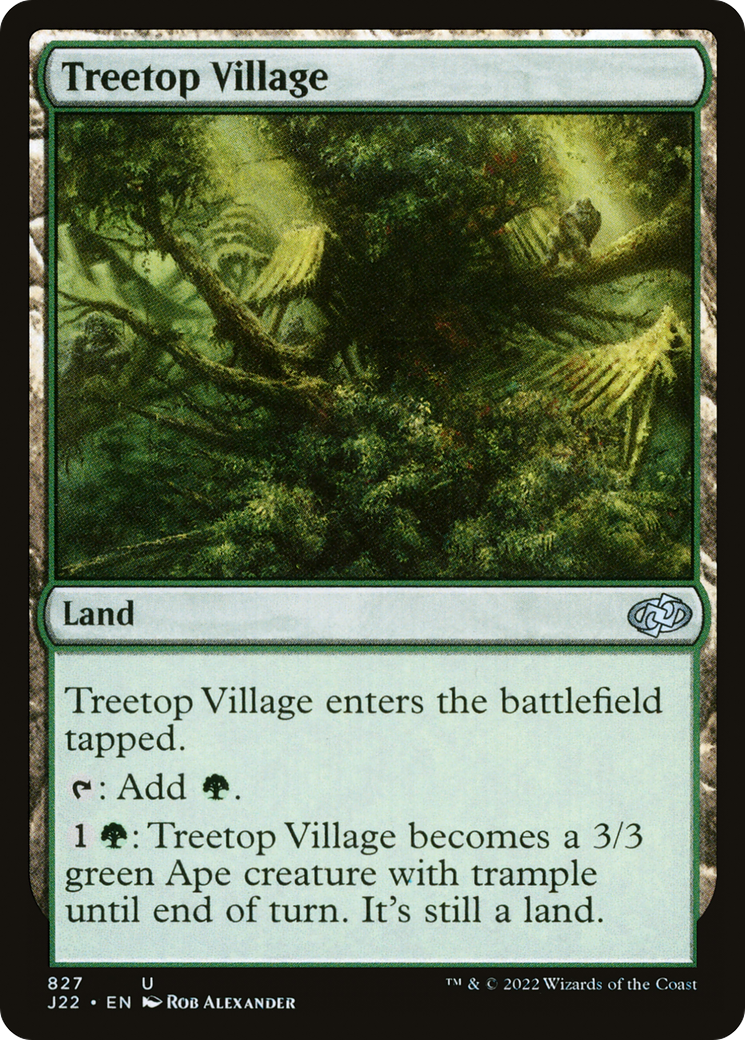 Treetop Village [Jumpstart 2022] - The Mythic Store | 24h Order Processing
