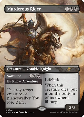 Murderous Rider (1981) (Rainbow Foil) [Secret Lair Drop Series] - The Mythic Store | 24h Order Processing