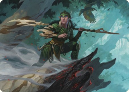 Gwenna, Eyes of Gaea Art Card [The Brothers' War Art Series] - The Mythic Store | 24h Order Processing