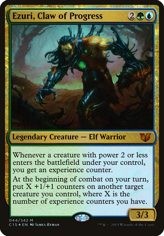 Ezuri, Claw of Progress (Oversized) [Commander 2015 Oversized] - The Mythic Store | 24h Order Processing