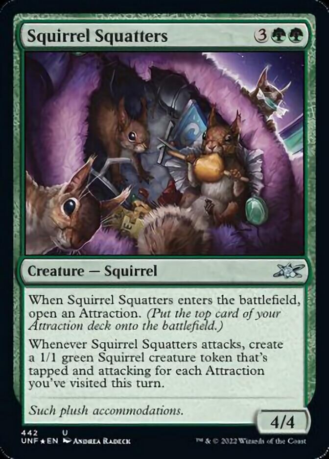 Squirrel Squatters (Galaxy Foil) [Unfinity] - The Mythic Store | 24h Order Processing