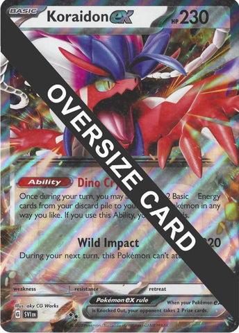 Koraidon ex (125/198) (Jumbo Card) [Scarlet & Violet: Base Set] - The Mythic Store | 24h Order Processing
