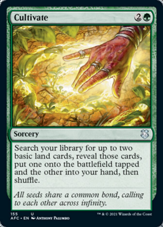 Cultivate [Dungeons & Dragons: Adventures in the Forgotten Realms Commander] - The Mythic Store | 24h Order Processing