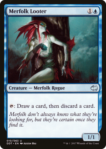 Merfolk Looter [Duel Decks: Merfolk vs. Goblins] - The Mythic Store | 24h Order Processing