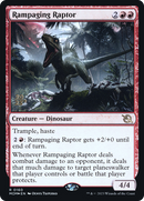 Rampaging Raptor [March of the Machine Prerelease Promos] - The Mythic Store | 24h Order Processing