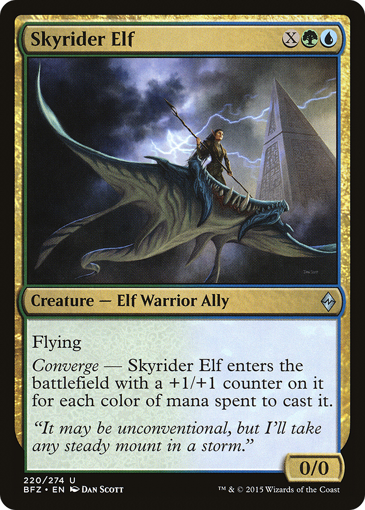 Skyrider Elf [Battle for Zendikar] - The Mythic Store | 24h Order Processing