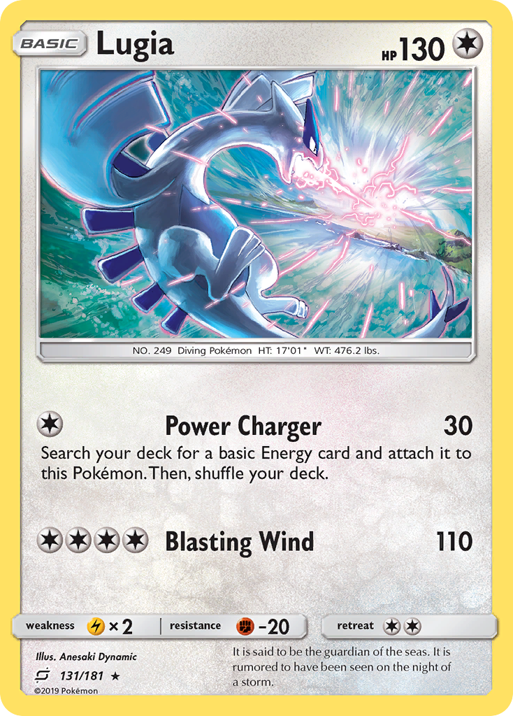 Lugia (131/181) [Sun & Moon: Team Up] - The Mythic Store | 24h Order Processing