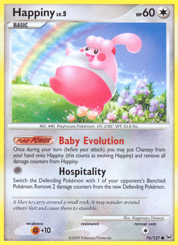 Happiny (76/127) [Platinum: Base Set] - The Mythic Store | 24h Order Processing
