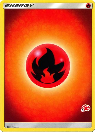 Fire Energy (Charizard Stamp #5) [Battle Academy 2020] - The Mythic Store | 24h Order Processing