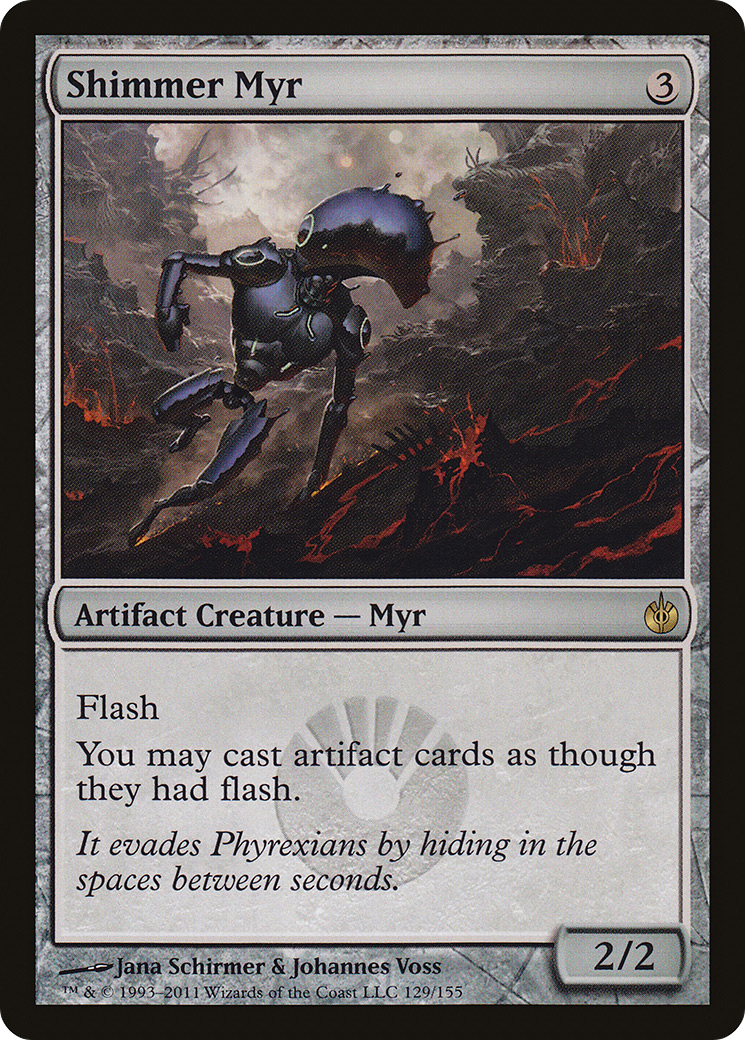 Shimmer Myr [Mirrodin Besieged] - The Mythic Store | 24h Order Processing