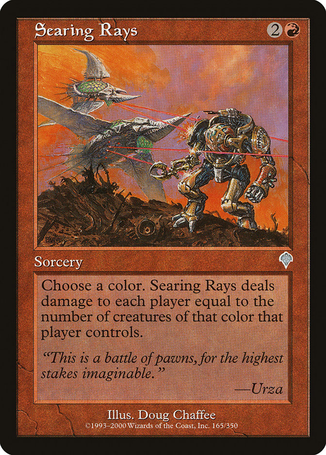 Searing Rays [Invasion] - The Mythic Store | 24h Order Processing