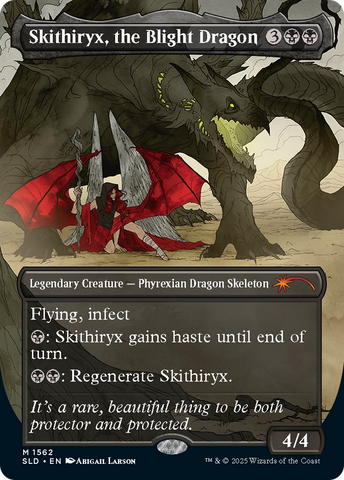 Skithiryx, the Blight Dragon (Rainbow Foil) [Secret Lair Drop Series] - The Mythic Store | 24h Order Processing