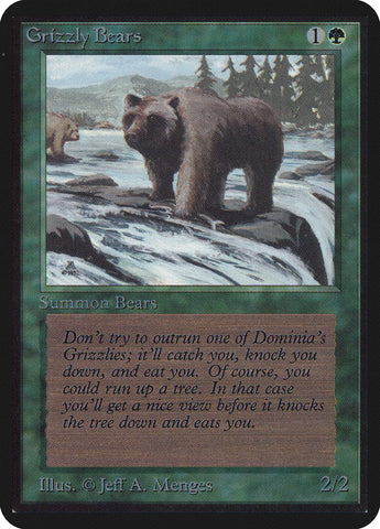 Grizzly Bears [Alpha Edition] - The Mythic Store | 24h Order Processing
