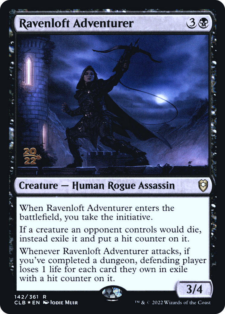 Ravenloft Adventurer [Commander Legends: Battle for Baldur's Gate Prerelease Promos] - The Mythic Store | 24h Order Processing