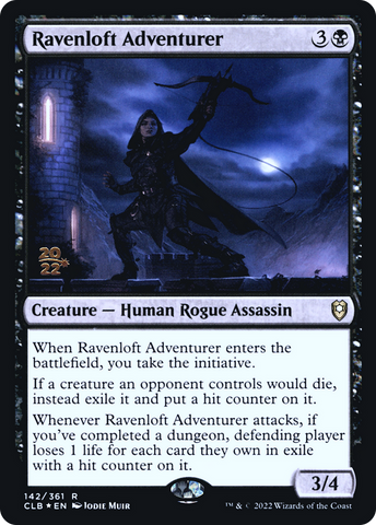 Ravenloft Adventurer [Commander Legends: Battle for Baldur's Gate Prerelease Promos] - The Mythic Store | 24h Order Processing