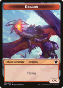 Dragon // Dinosaur Double-Sided Token [Game Night 2019 Tokens] - The Mythic Store | 24h Order Processing