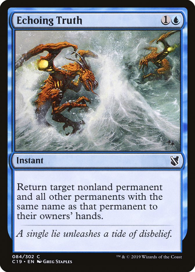 Echoing Truth [Commander 2019] - The Mythic Store | 24h Order Processing